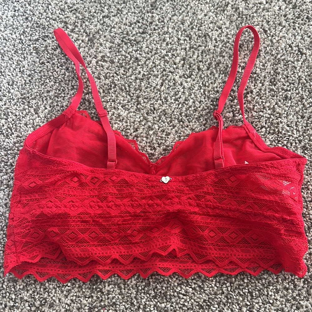 Red Bralette - Picture 2 of 2